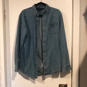 Croft and barrow denim overshirt size S/M